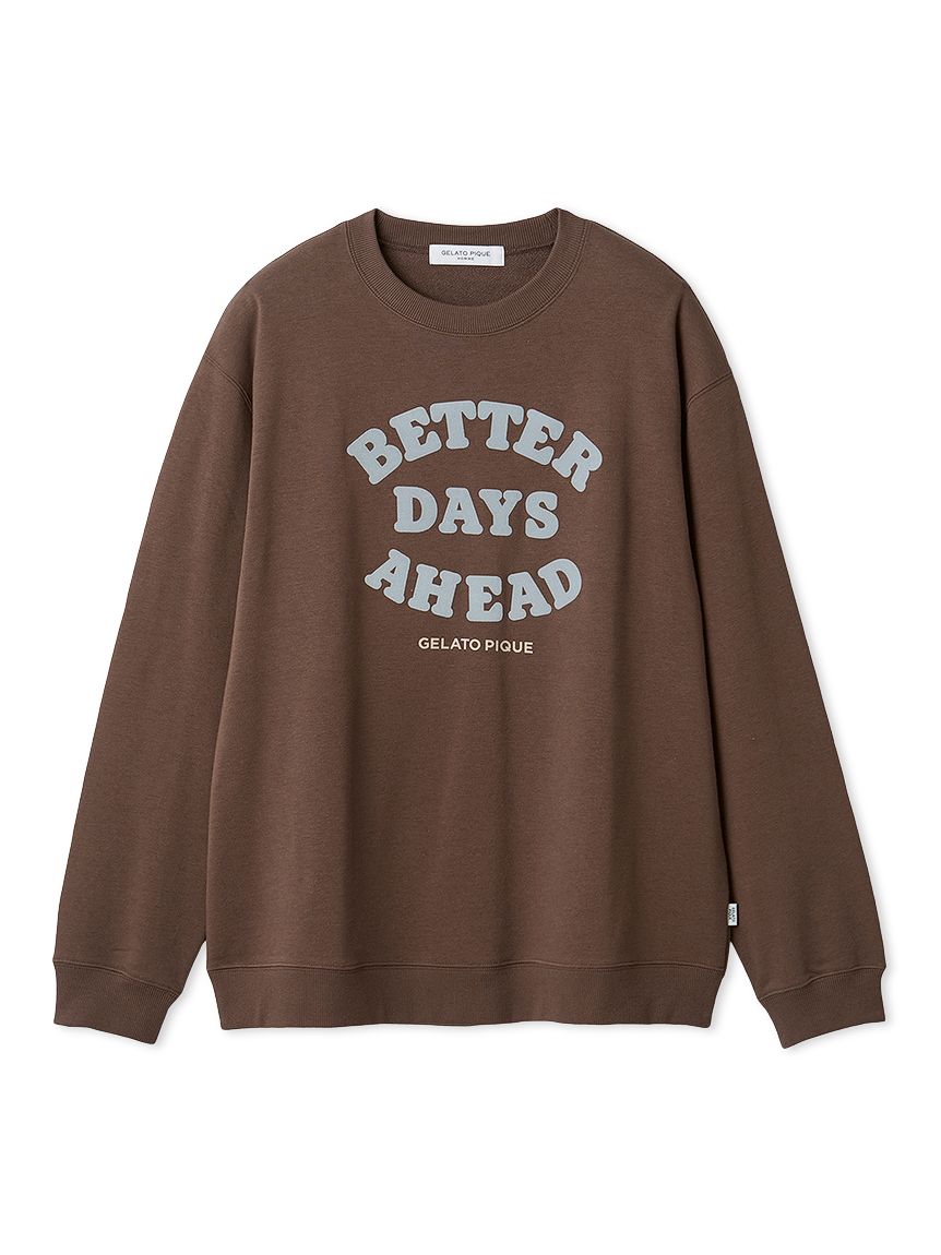 HOMME】裏毛プリントプルオーバー(カットソー・Tシャツ)｜ルームウェア