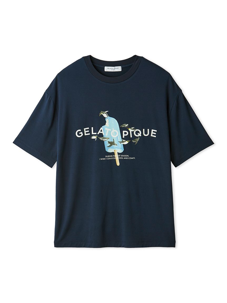HOMME】【接触冷感】アイスポップジャージーTシャツ(シャツ)｜ルーム