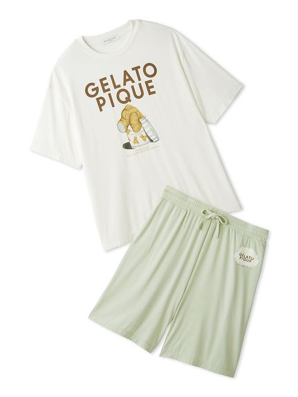 ホワイト/白色系｜ルームウェア・パジャマ通販のgelatopique