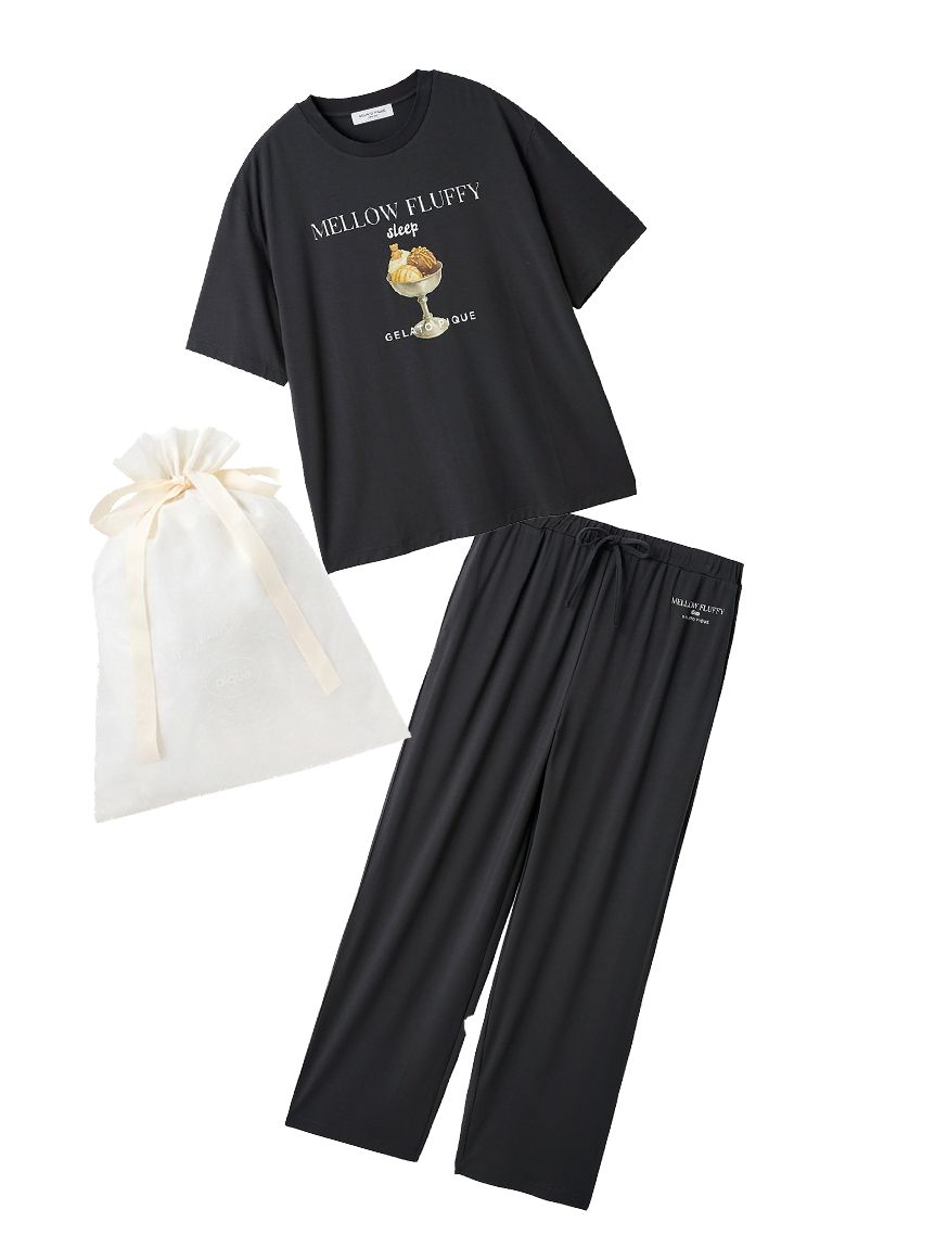 ラッピング済み】【HOMME】【接触冷感】COOLレーヨンデザートロゴT