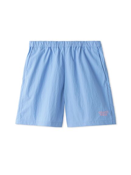 【COOL】【HOMME】ナイロンハーフパンツ(BLU-M)