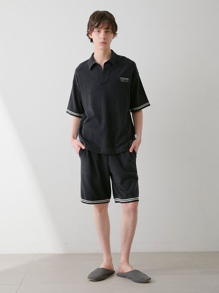 JOEL ROBUCHON】【HOMME】ラインハーフパンツ(ハーフパンツ