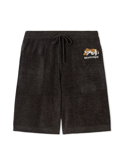 HOMME】【接触冷感】COOLレーヨンロゴハーフパンツ（ショート