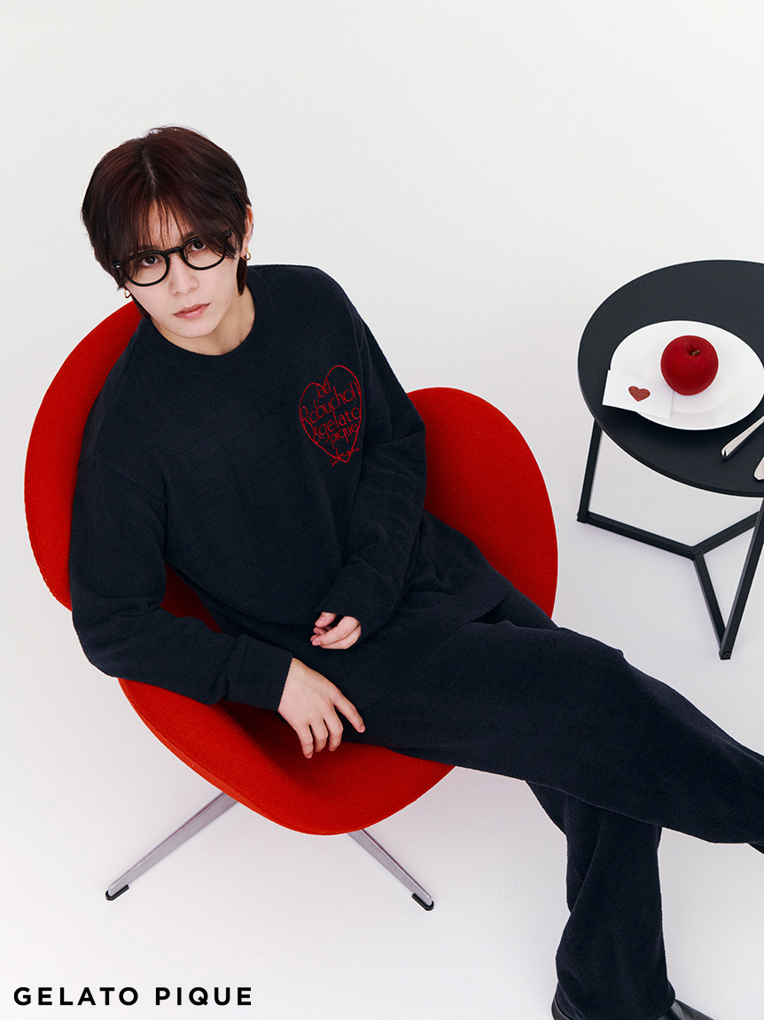 JOEL ROBUCHON】【HOMME】スムーズィーシルクロングパンツ