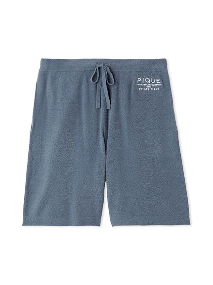 ジェラートピケ　メンズ　Mサイズ ミャクミャク　 ハーフパンツ チャコールグレー ジェラピケ×ミャクミャク ハーフパンツMサイズ 大丸松坂屋万博店