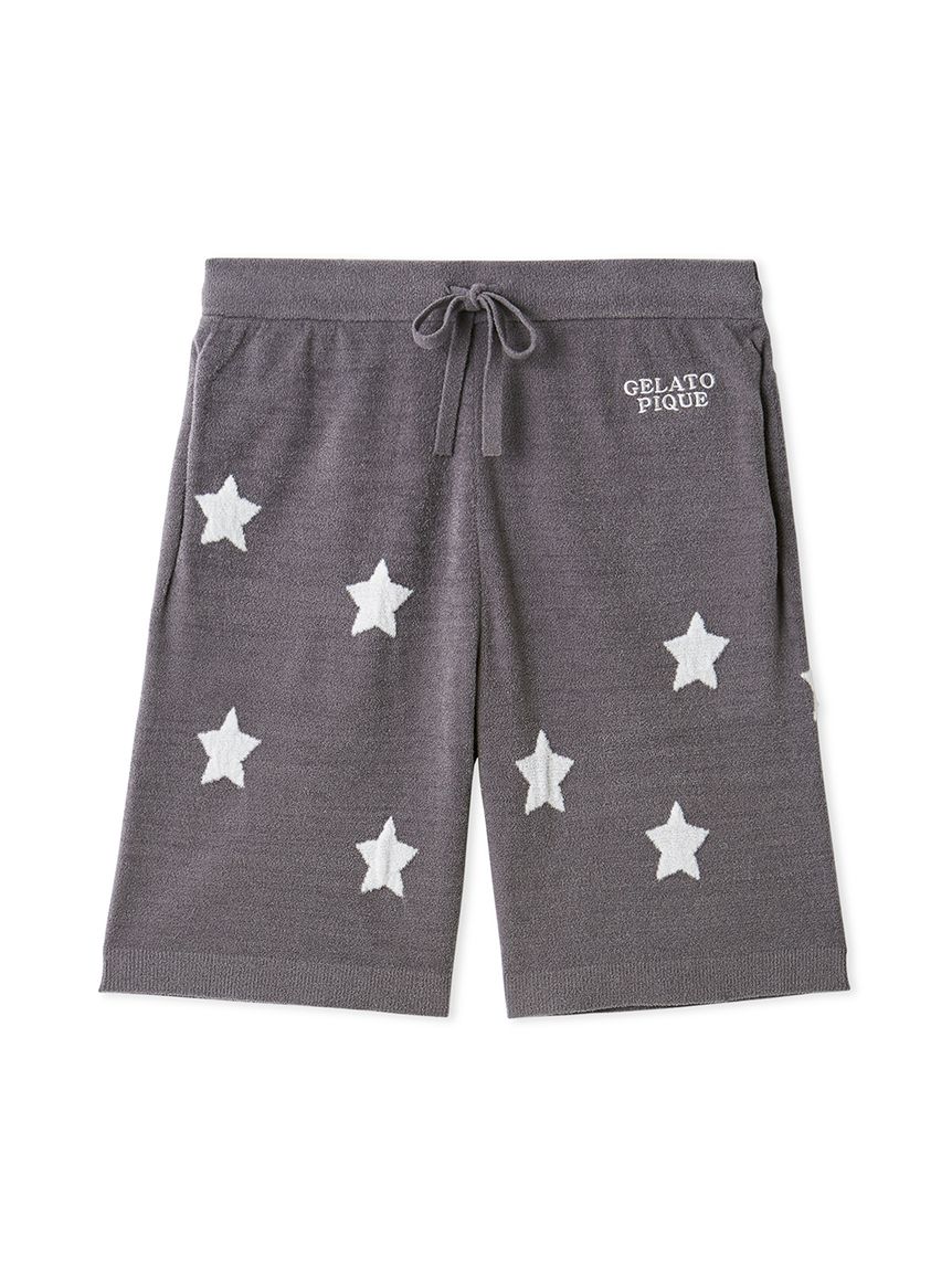 ONLINE限定カラーあり】【HOMME】スタージャガードハーフパンツ(ハーフ