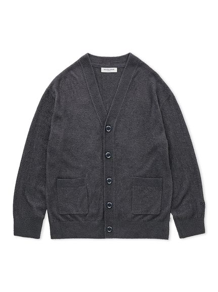 【HOMME】スムーズィーカーディガン(NVY-M)