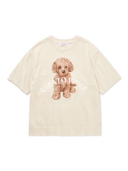 【HOMME】トイプードルジャガードプルオーバー