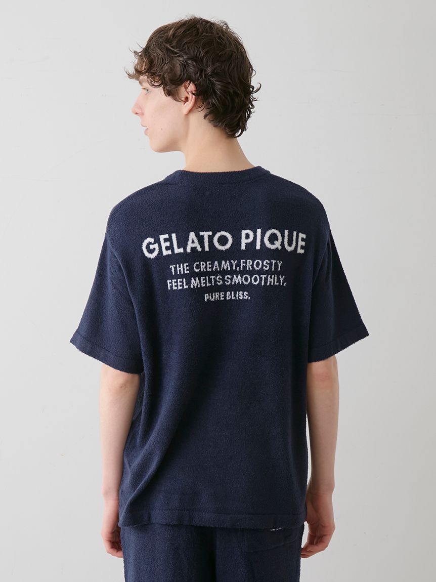 gelato pique スウェット ウール ブラック BON APPETIT gelato pique スウェット ウール ブラック BON APPETIT