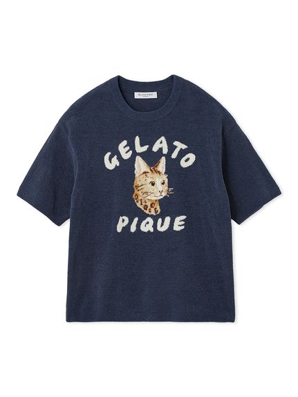 gelato pique（ジェラートピケ）の「ツインキャットジャガード