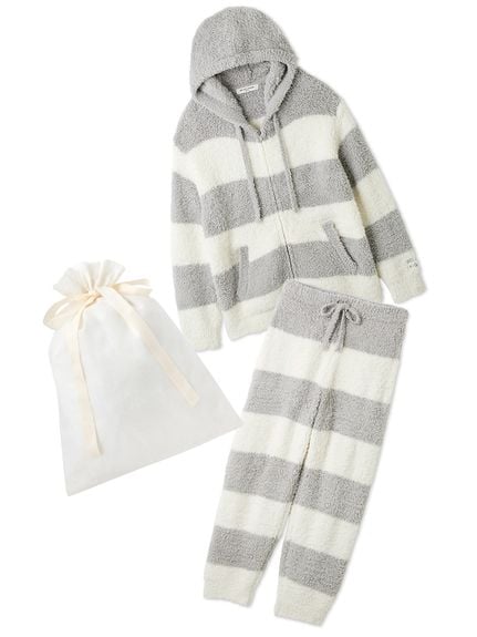 ジェラートピケフラワープリント ノースリーブ ルームウェア　セット ジェラートピケフラワープリント ノースリーブ ルームウェア