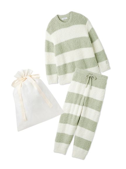 カシミヤ&羊毛混　ジェラートピケ　セットアップ カシミヤ&羊毛混ジェラートピケセットアップ