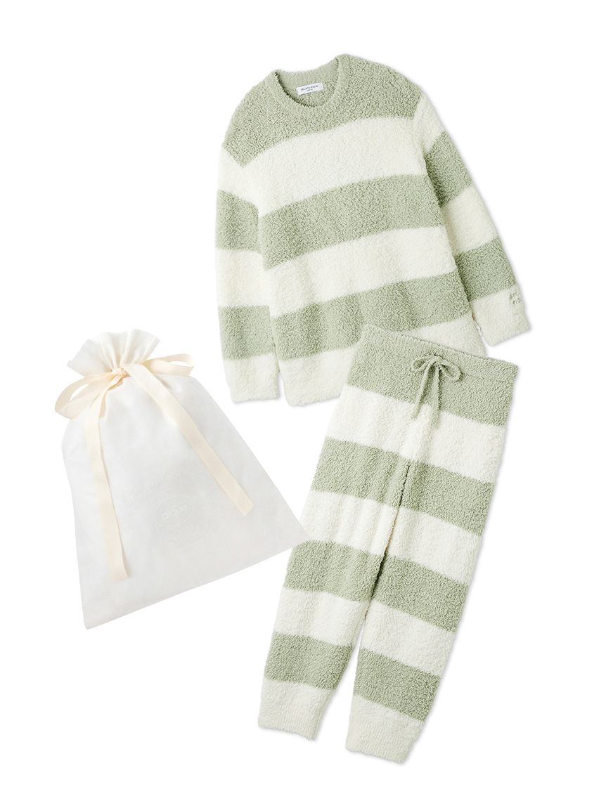 ラッピング済み】【HOMME】ジェラート2ボーダープルオーバー＆ロング