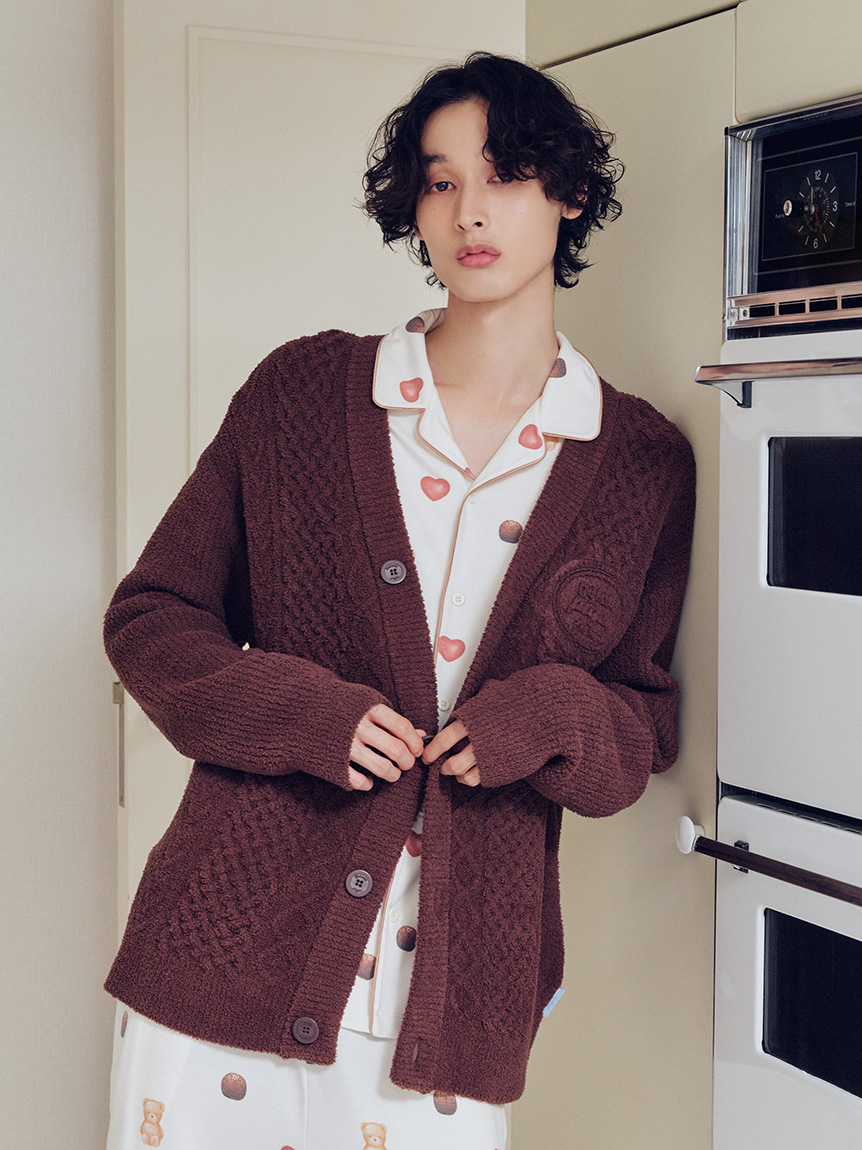 Valentine】【HOMME】アランカーディガン(カーディガン・ガウン