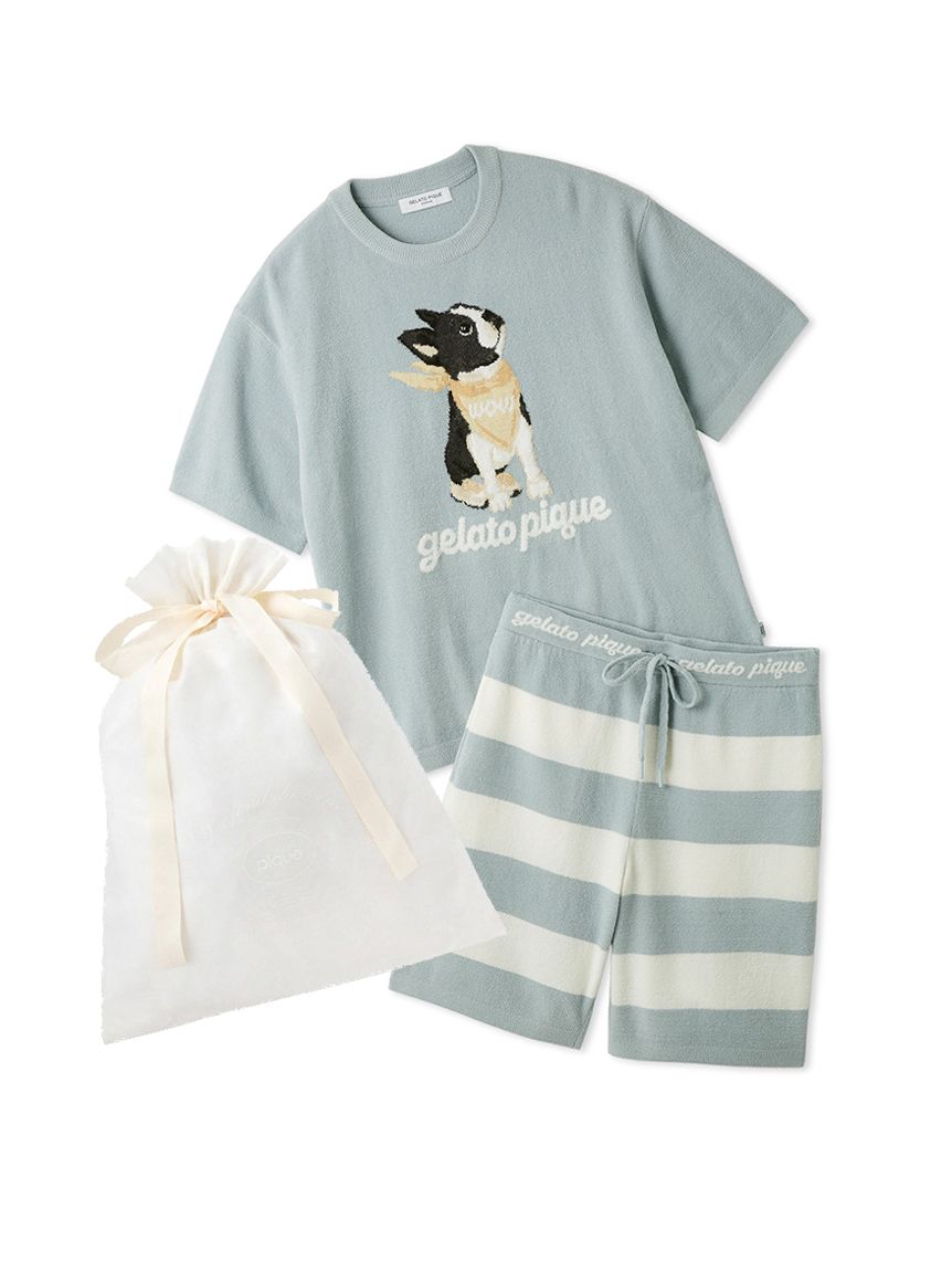 値下げ♡ウェット♡ ONLINE限定】【HOMME】【接触冷感】レーヨンジェラートベアプリントT サーフィン・ボディボード