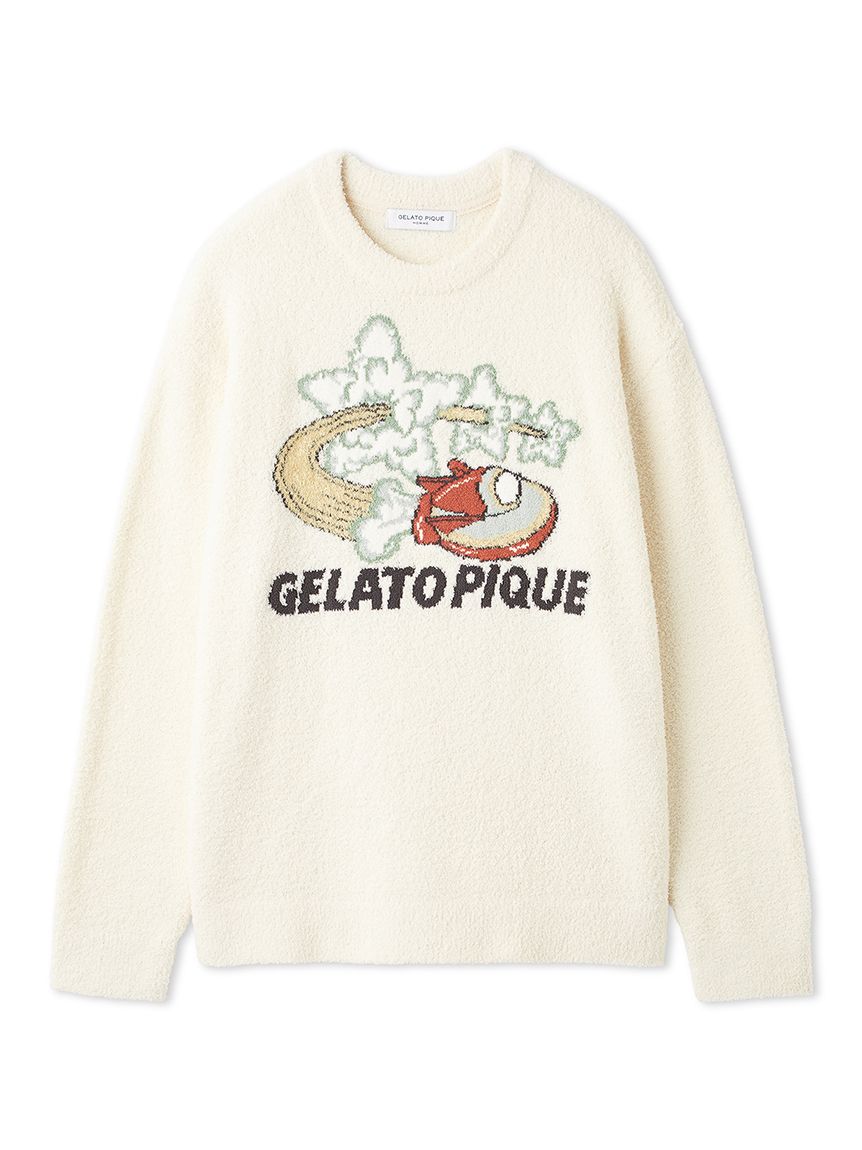 HOMME】ベビモコスペースシッププルオーバー(ニットプルオーバー