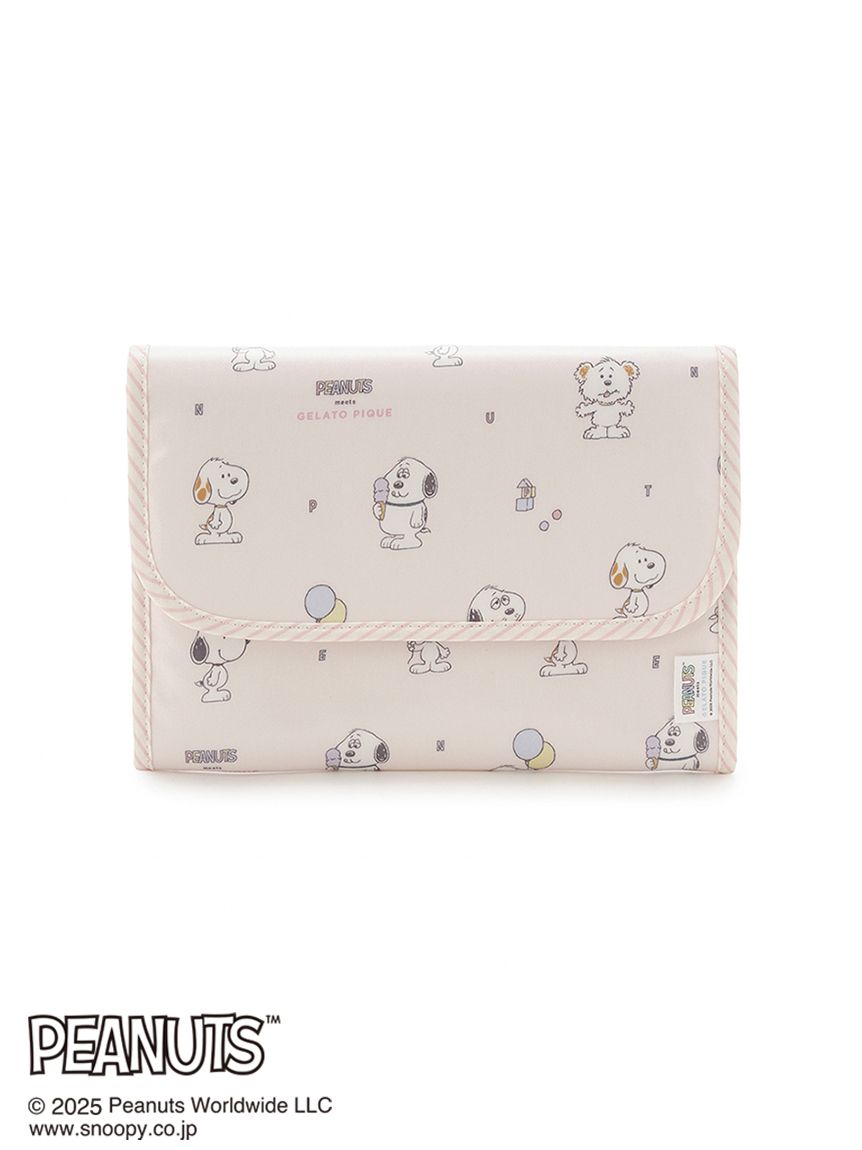 【新品】完売クマ柄♡ママバッグ&母子手帳セット PEANUTS PUPPIES】総柄母子手帳ケースM(母子手帳ケース)｜ルームウェア