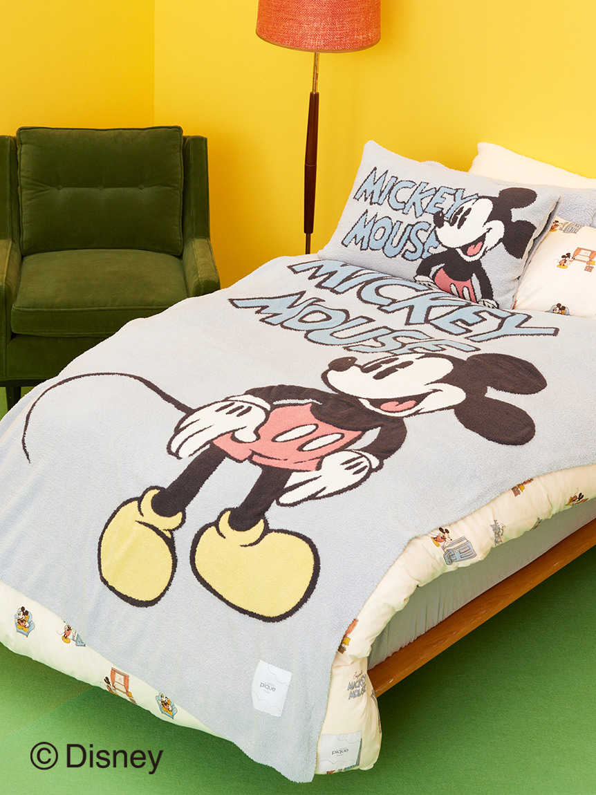 Sleep】Mickey&Donald/プリント3点セット(シングル)(寝具セット 