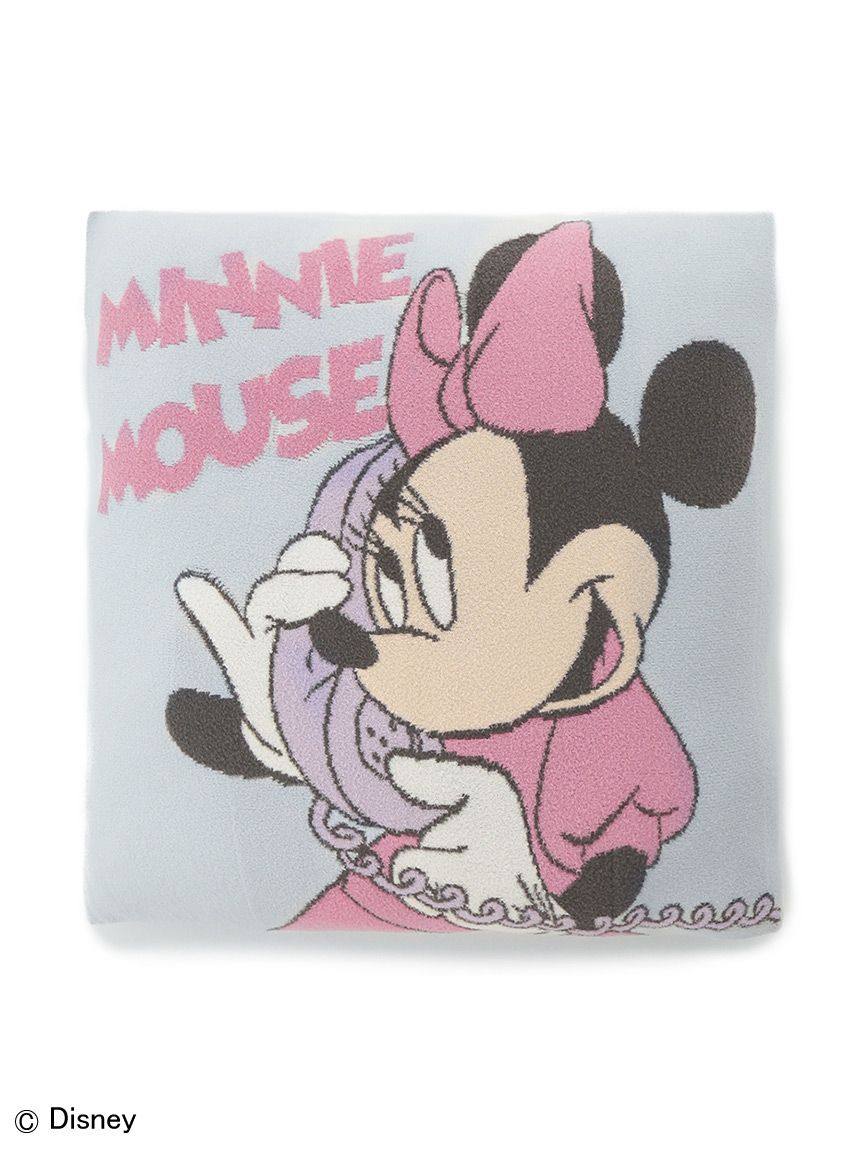 Sleep】Mickey&Minnie / ジャガードクッションカバー(クッション