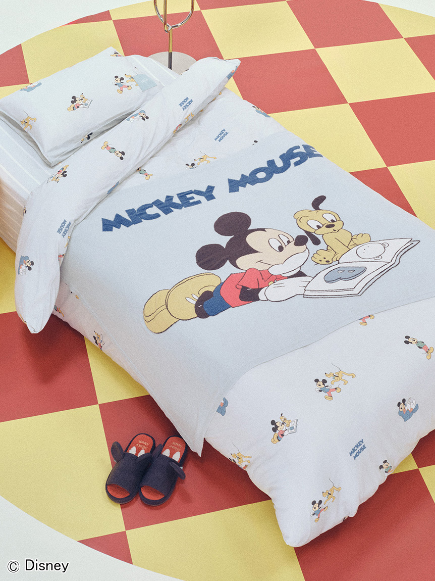 新品未使用⭐︎ジェラートピケ 【Sleep】ミニー/ジャガードハーフケット Sleep】Mickey&Minnie / ジャガードハーフケット(ブランケット