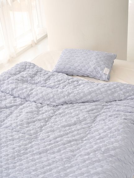 Sleep】くしゅくしゅ 2点セット（セミダブル）(寝具セット