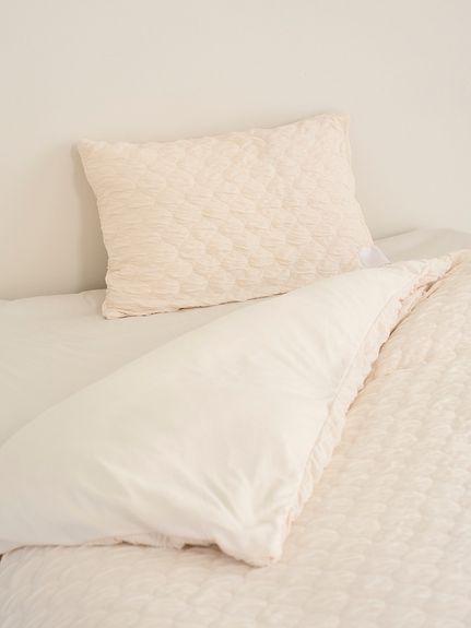 Sleep】くしゅくしゅ 2点セット（シングル）(寝具セット