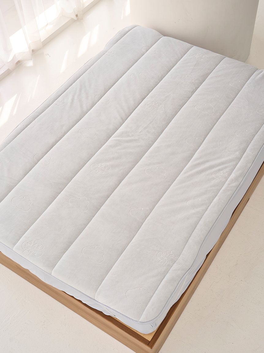 ジェラートピケ　Sleep 足入れ敷きパッド　シングル　シーツ 楽天市場】ジェラートピケ gelato pique Sleep 接触冷感フルーツ