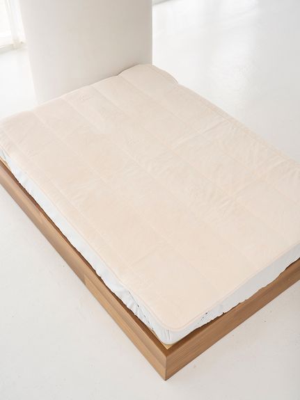 [新品タグつき] ジェラートピケ 冷感敷きパッド(ダブル) Amazon.co.jp: [ジェラート ピケ] sleep モチーフキルト 接触冷