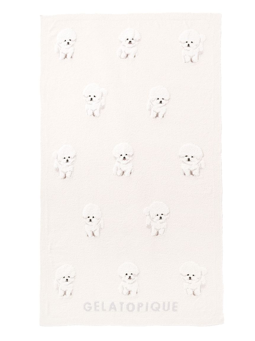 正規品♡トイプードル♡ジャガードマルチカバー♡ピンク ドアップテディガール マルチケース L/DUG-243234(ベージュ