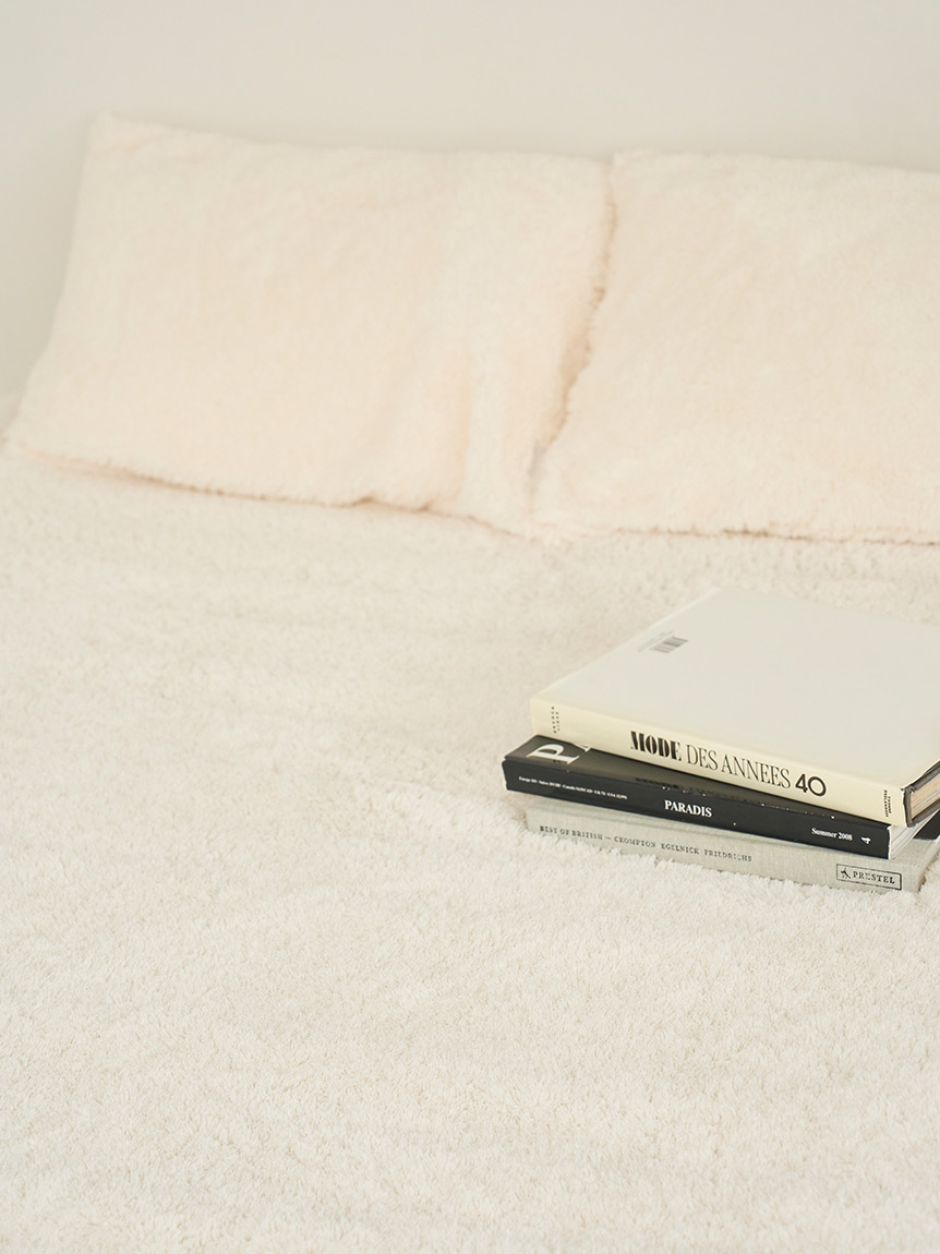 Sleep】モコモコ ボックスシーツ（ダブル）(ボックスシーツ・敷き