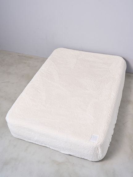 ジェラピケ　クマ　ボックスシーツ　ダブル Sleep】ベア柄BOXシーツ（ダブル）(ボックスシーツ・敷きパッド