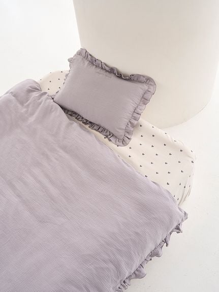 Sleep】ダブルガーゼフリル2点セット（ダブル）(寝具セット