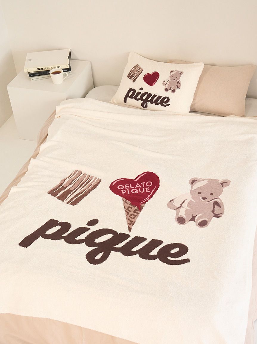 Valentine】【Sleep】ジャガードマルチカバー(ベッドリネン)｜ルーム