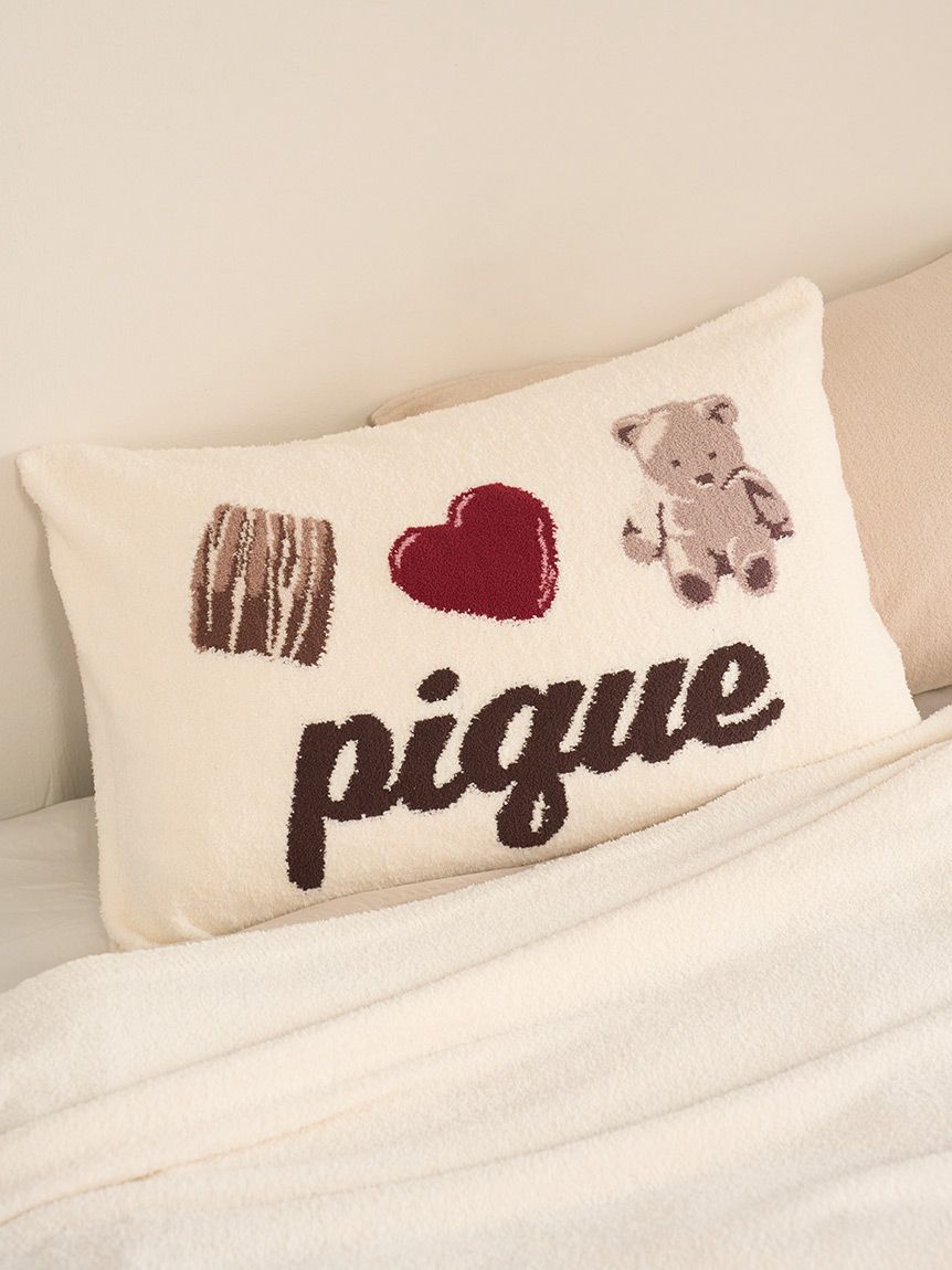 Valentine】【Sleep】ジャガードピローケース(枕カバー)｜ルームウェア