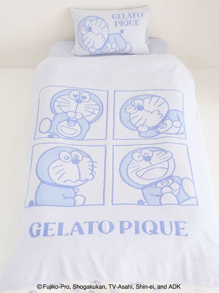 GELATO PIQUE ドラえもん【Sleep】 ジャガードマルチカバー ドラえもん】【Sleep】ベビモコジャガードマルチカバー(ブランケット