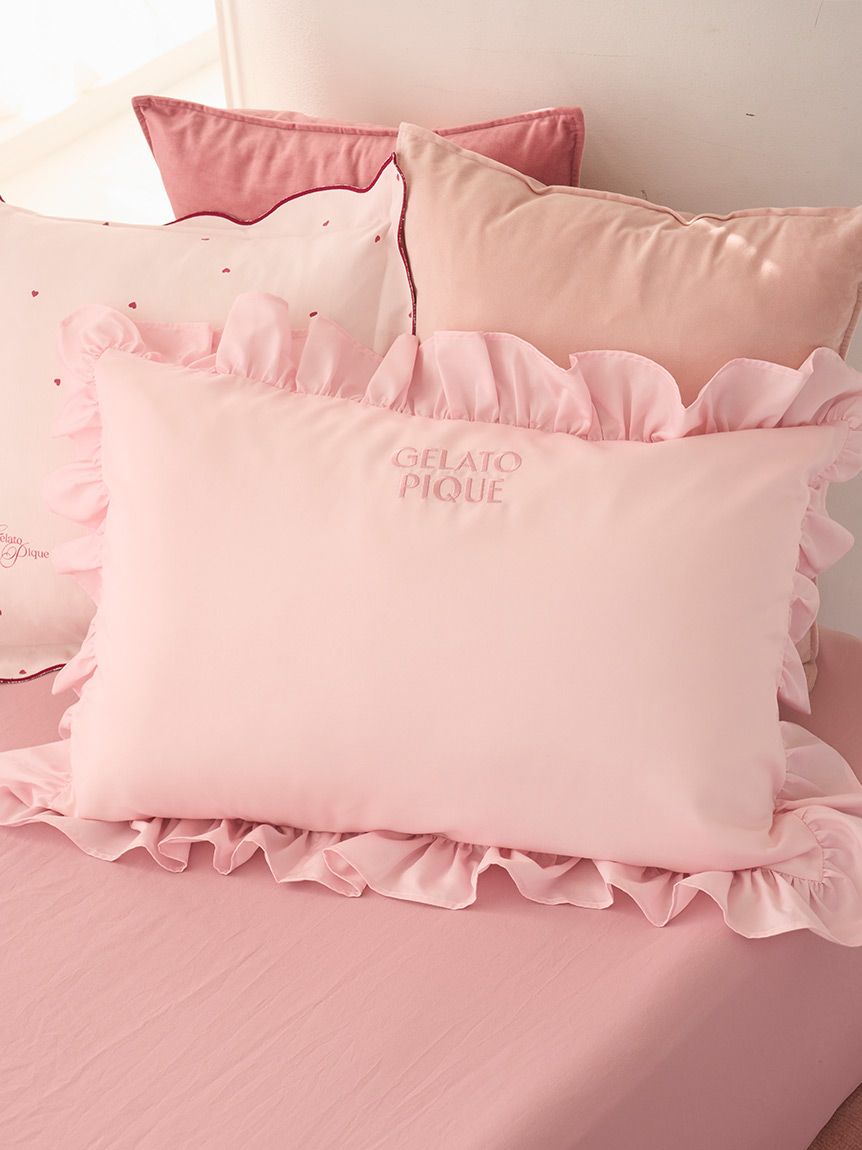 WhiteDay】【Sleep】パッケージ付き3柄フリルピローケース(枕カバー