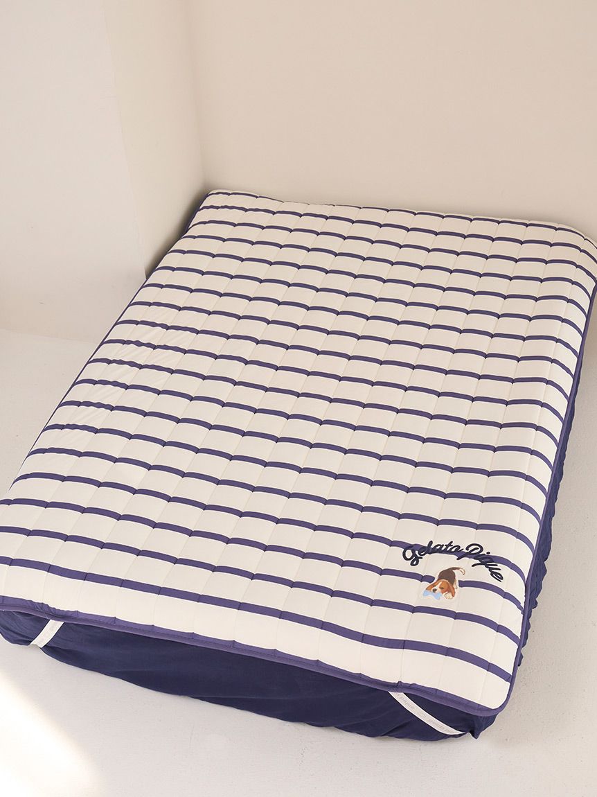 Sleep】【UNISEX】プレイフルDOG敷きパッド(シングル)(ボックスシーツ