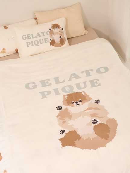 Sleep】エアリーモコドッグジャガードマルチカバー(ブランケット