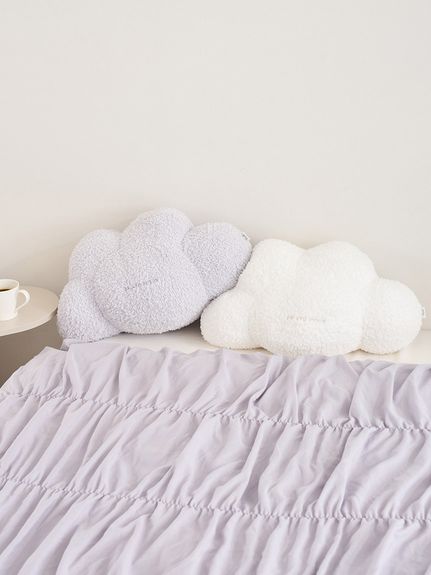 【新品未開封】ジェラートピケ くもクッション オフホワイト ブルー 2点セット Sleep】雲クッション(クッション・グッズ)｜ルームウェア・パジャマ