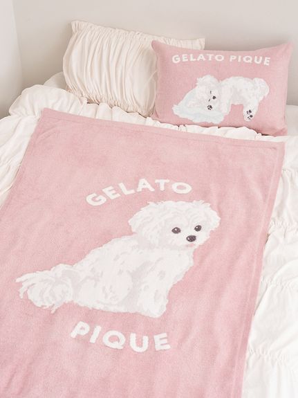 CAT&DOG】マルチーズ柄ブランケット(グッズ)｜ルームウェア・パジャマ