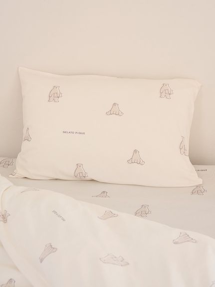 IFMC.】【Sleep】総柄プリントピローケース(枕カバー)｜ルームウェア