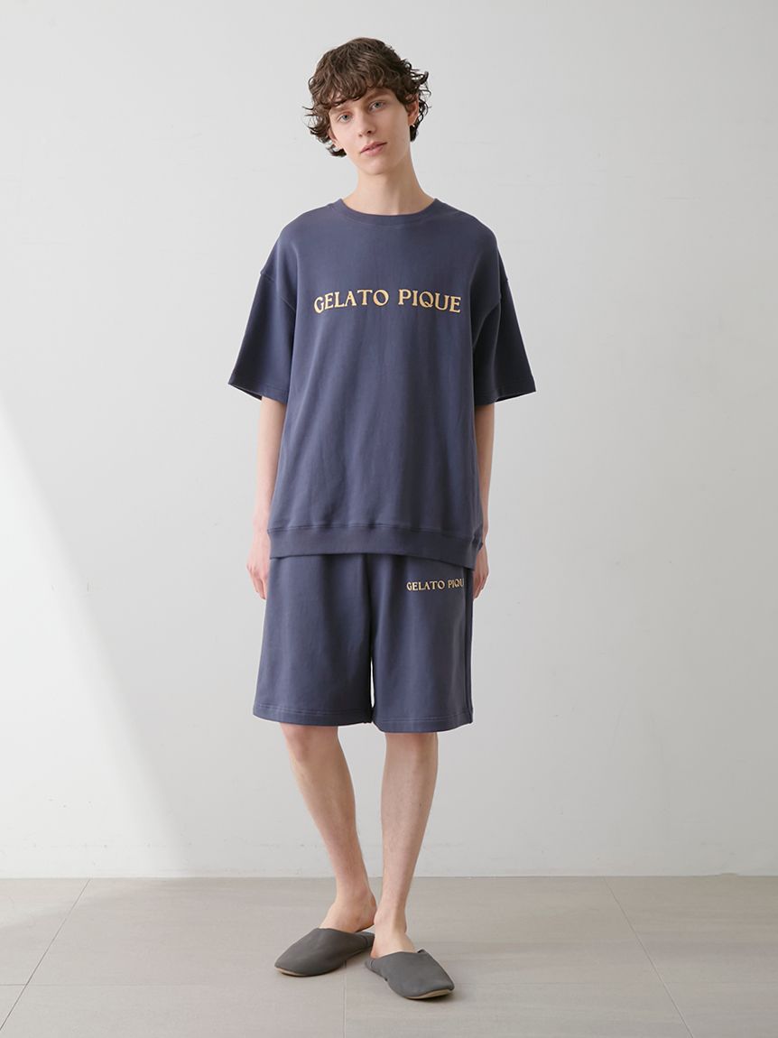 【ジェラートピケ】サマードッグシリーズ Tシャツ&ハーフパンツ セットアップ ジェラートピケ】サマードッグシリーズ Tシャツ&ハーフパンツ