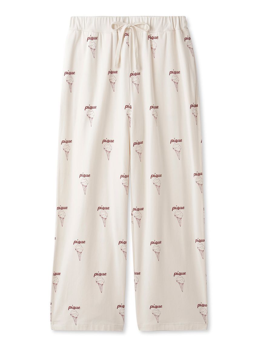 UNISEX】総柄ロングパンツ(ボトムス)｜ルームウェア・パジャマ通販の