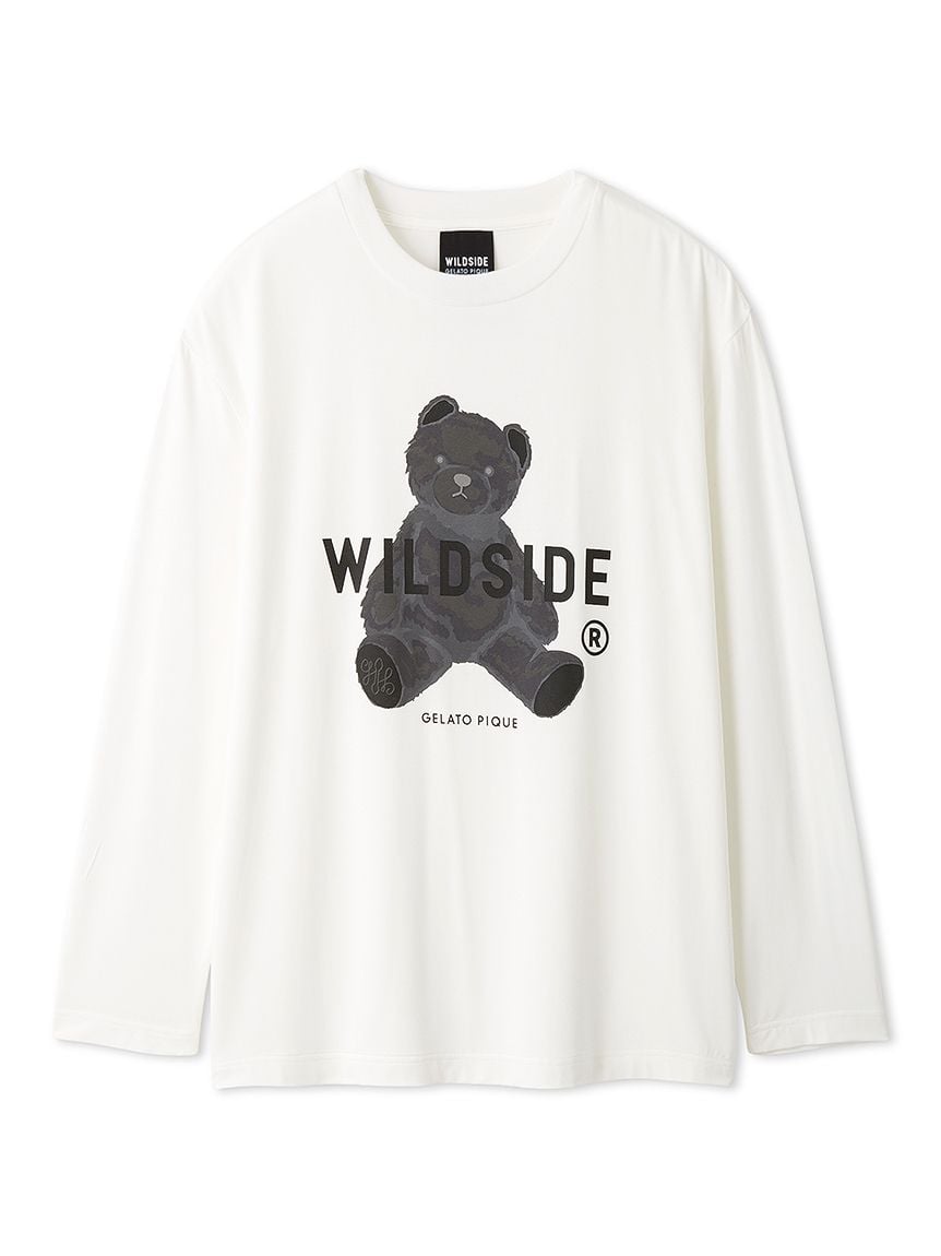 WILDSIDE】【UNISEX】ベアモチーフロングTシャツ(トップス)｜ルームウェア・パジャマ通販のgelatopique（ジェラートピケ）公式サイト