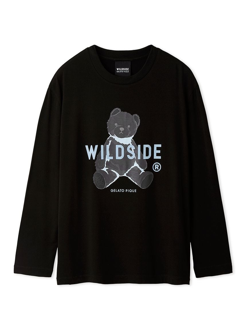 WILDSIDE】【UNISEX】ベアモチーフロングTシャツ(トップス)｜ルームウェア・パジャマ通販のgelatopique（ジェラートピケ）公式サイト