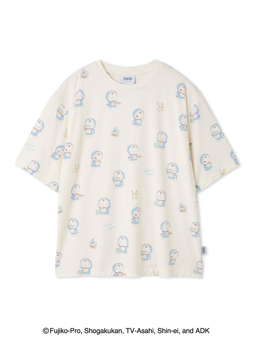 ドラえもん】【ユニセックス】おはようおやすみTシャツ(トップス