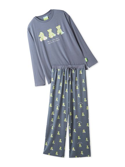 レディース ブルー・ネイビー/青色系｜ルームウェア・パジャマ通販の
