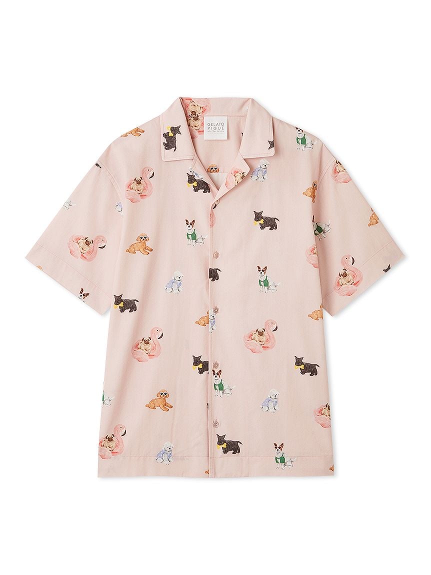 アイスドッグ柄 Tシャツ 新品未使用 ジェラートピケ gelato pique - ジェラートピケ HOMME アイスドック ワン