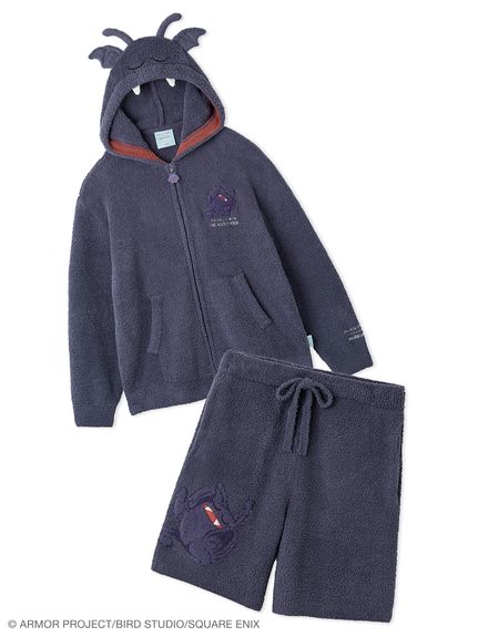ジェラートピケ　ドラクエユニセックスパウダースライムパーカ＆ハーフパンツセット gelato pique｜【ドラゴンクエスト】【キッズ】パウダースライム