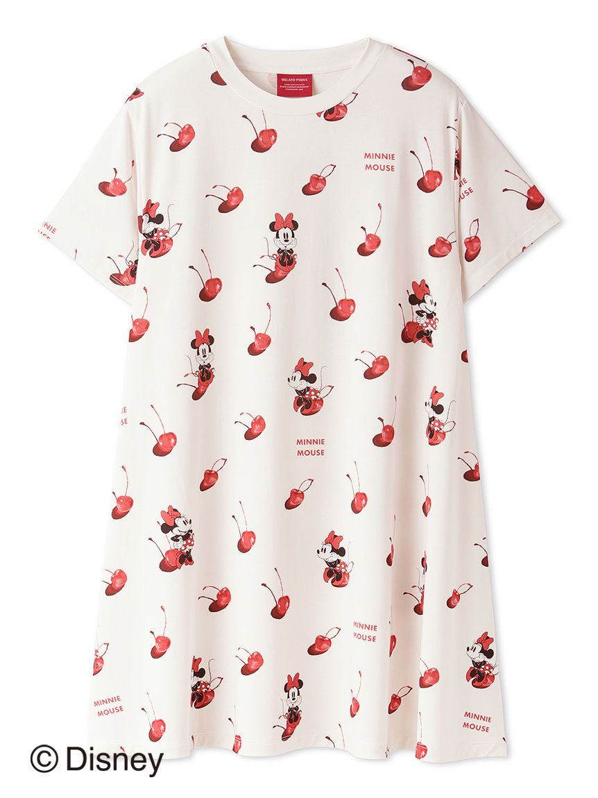 販路限定商品】 Minnie/プリントワンピース(ワンピース)｜ルームウェア 